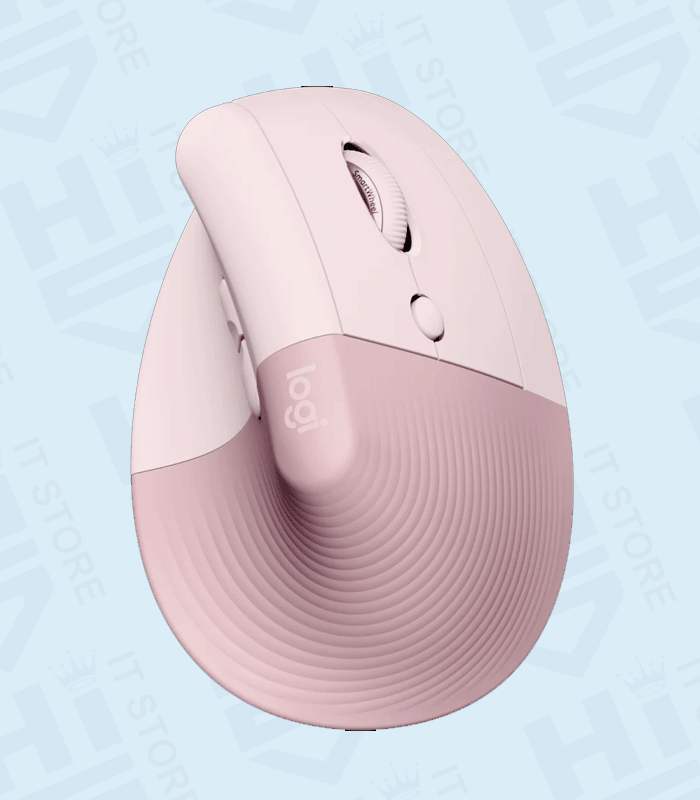 Logitech LIFT Vertical High Precision Optical Ergonomic Mouse Rose