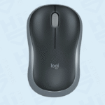 Logitech M185 Wireless Optical Mouse Swift Gray