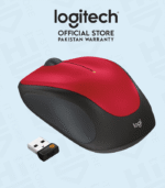 Logitech M235 Wireless Optical Mouse Red - Image 2