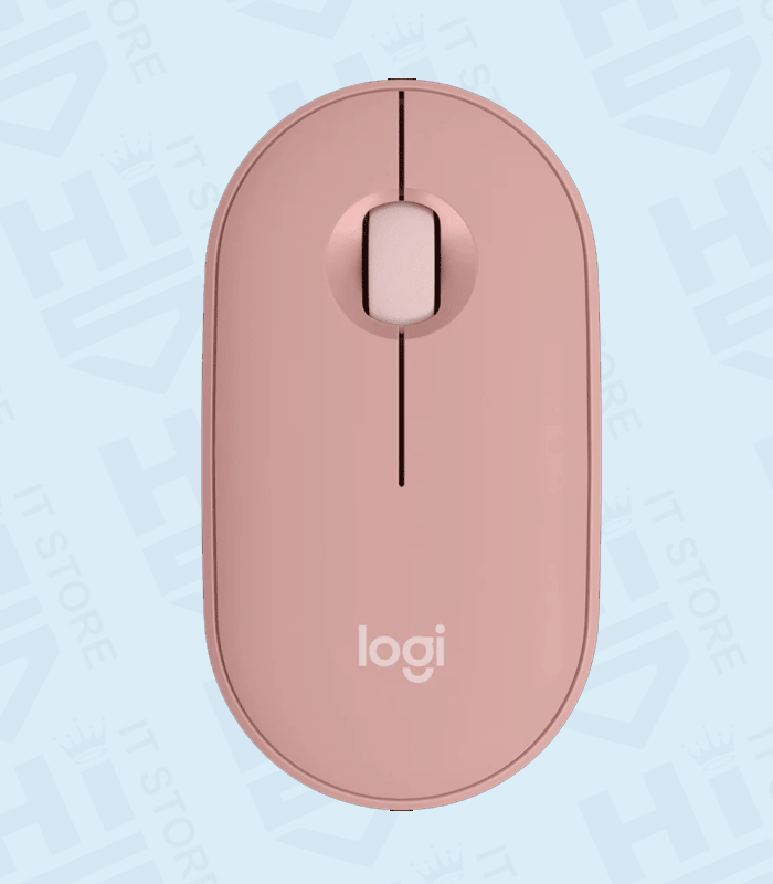 Logitech Pebble Mouse 2 M350s High Precision Optical Tonal Rose