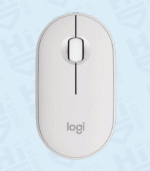 Logitech Pebble Mouse 2 M350s High Precision Optical Tonal White
