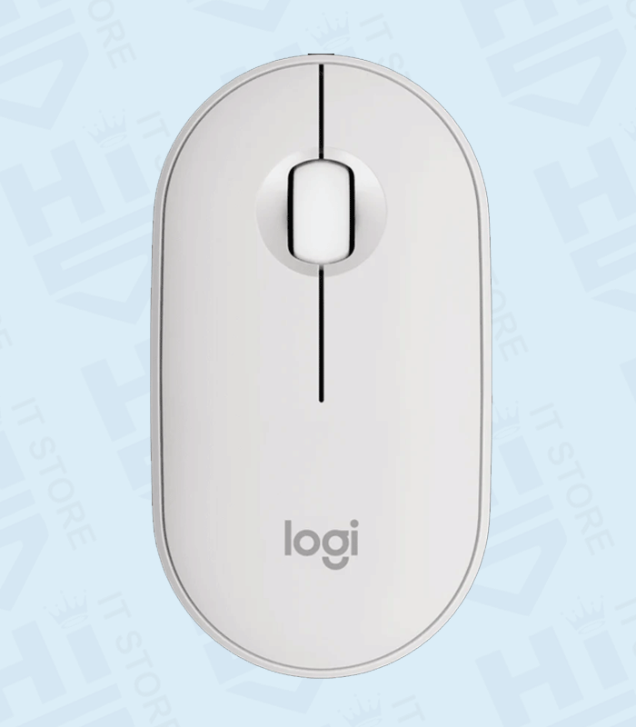 Logitech Pebble Mouse 2 M350s High Precision Optical Tonal White