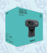 Logitech C270 HD 720p Webcam Black - Image 4