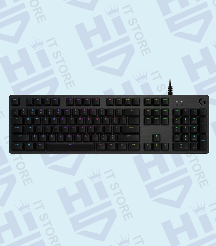 Logitech G512 Carbon Mechanical Gaming Keyboard GX Brown Tactile Black
