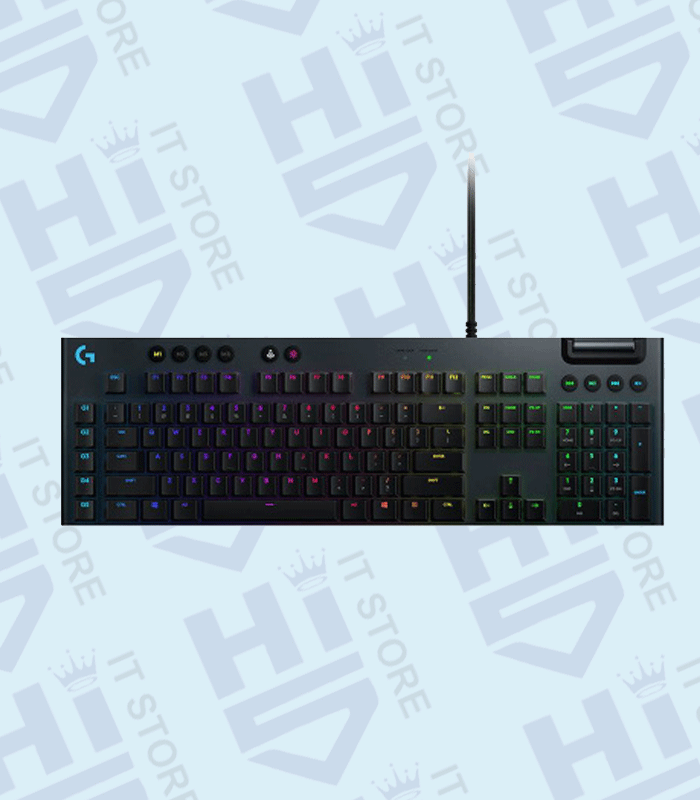 Logitech G813 Lightsync RGB Mechanical Gaming Keyboard GL Clicky Carbon