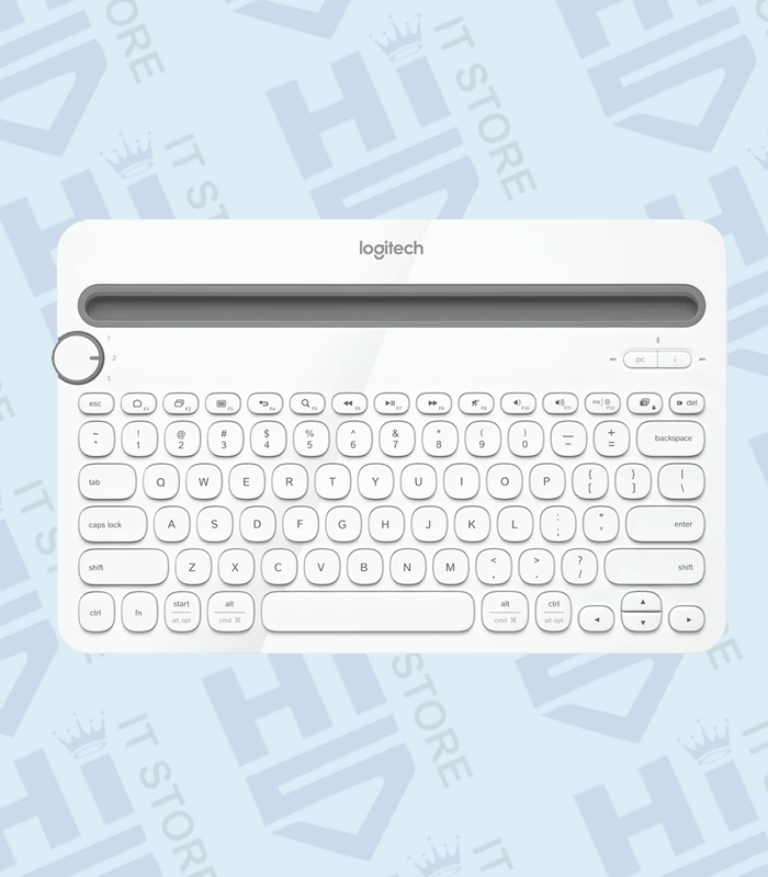 Logitech K480 Multi-Device Membrane White