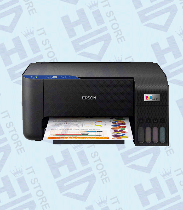 Epson EcoTank L3210 (CH) All-in-One Ink Tank Color Printer with Heat-Free Technology