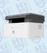 HP Laser MFP 136a Monochrome 3-in-1 Laser Printer with High-Speed USB - White and Black